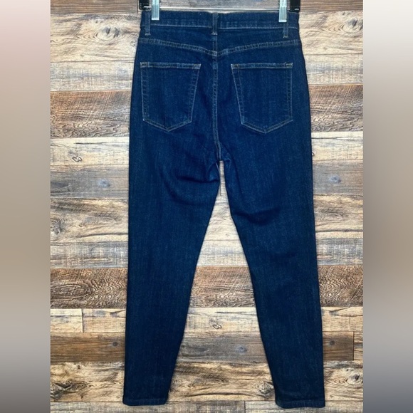 Reformation Jeans Hepburn High Skinny Hayes Dark 28 denim classic spring boho - Picture 4 of 6